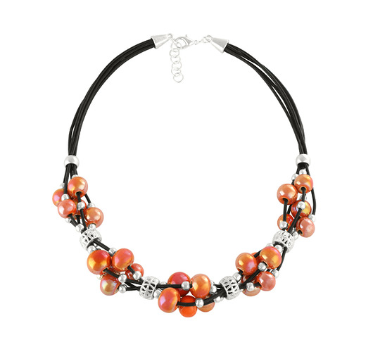 Grapes - orange & black. M A N D A L A