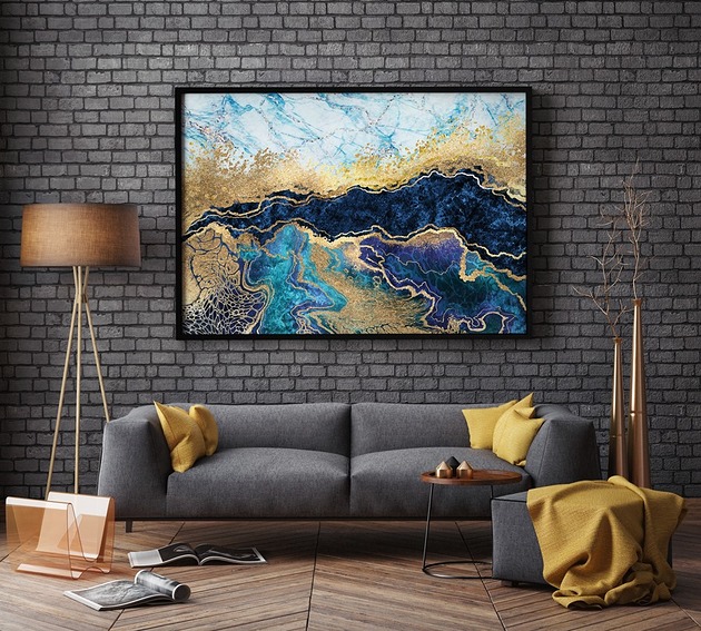 Plakat Nowoczesna abstrakcja  HOG STUDIO