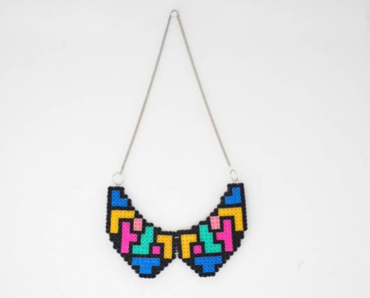 Pikselove :: COLLAR CLASSIC TETRIS pixelove