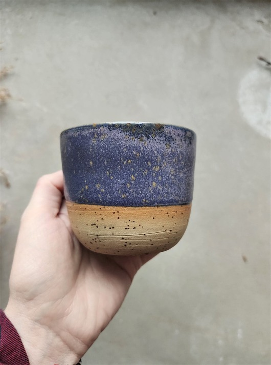 Ceramiczny kubek 200 ml Jagodzianka POTPOTSTUDIO