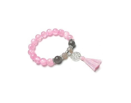 bransoletki z kamieni naturalnych Chwościk pink   /01-12-2017/
