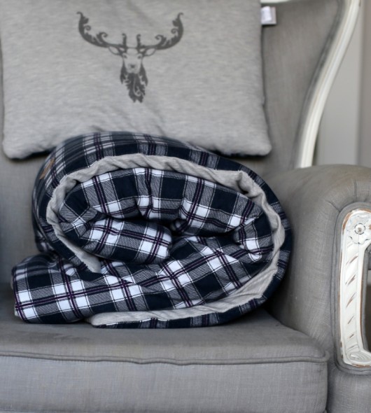 CHECKERED DEER pościel z wypełnieniem LIMITED Le petit cochonnet