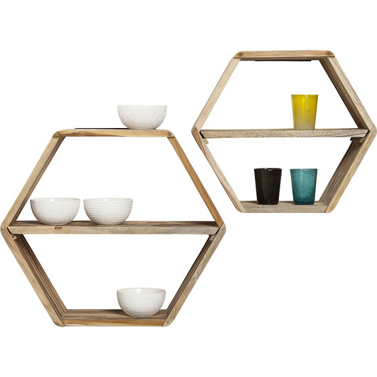 Półka ścienna Micado Nature - zestaw 2 sztuki Home Design