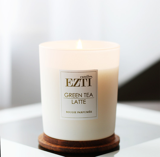 Świeca sojowa GREEN TEA LATTE EZTI