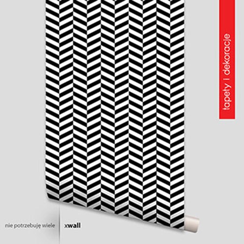 jodełka chevron tapeta w indywidualnym kolorze xwall