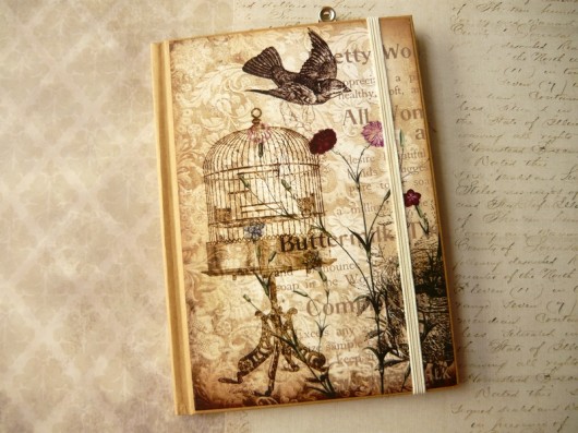 Notes Notatnik Dziennik Pamiętnik - styl Vintage Not Only Paper