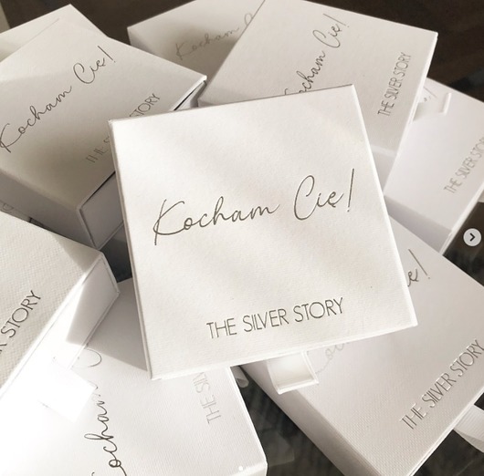 biżuteria różna Pudełko na biżuterię KOCHAM CIĘ!