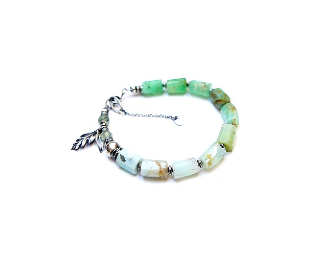 bransoletki wire wrapping Paproć vol. 5 - bransoletka