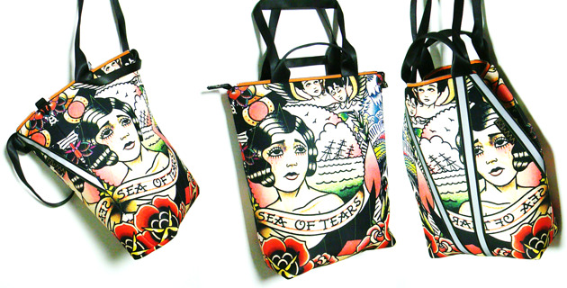 1345 art MIMA bag UNI & Szymon Kurpiewski print MIMAbags