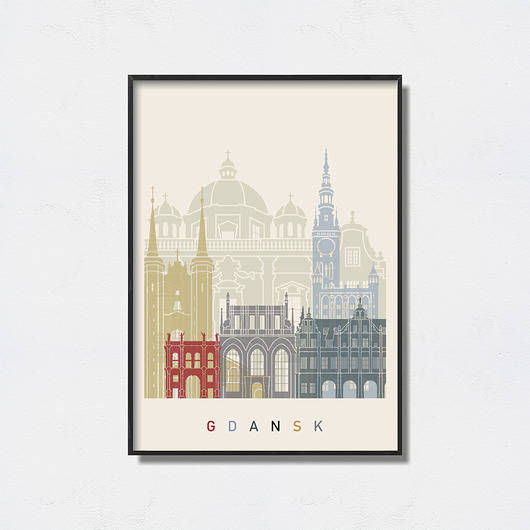 grafiki i ilustracje Gdańsk grafika minimalistyczna