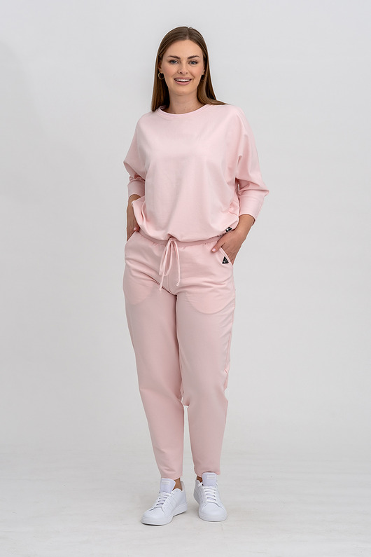 komplety damskie Dres damski  "VERONA" różowy