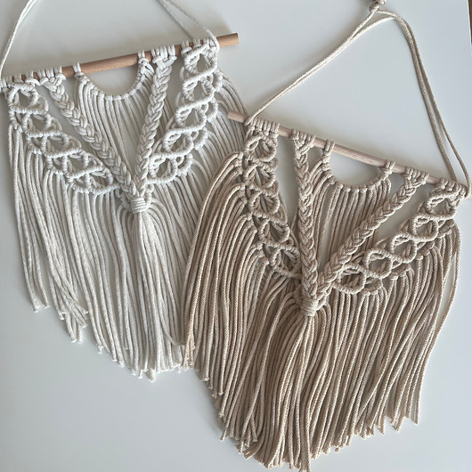 makramy Dekoracja ścienna makrama 