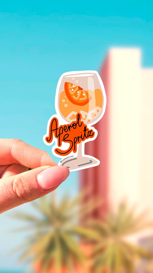 naklejki i wlepy Naklejka Spritz