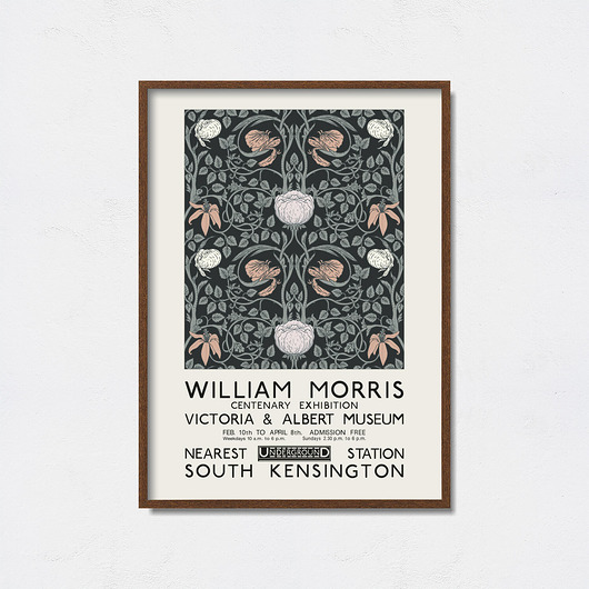 plakaty Wiliam Morris - Exhibition Poster