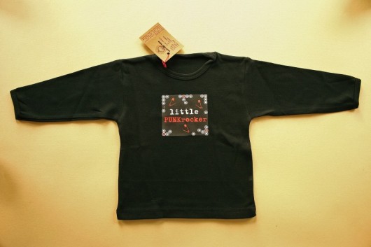 bluzka: Little Punkrocker BabyGiftShop