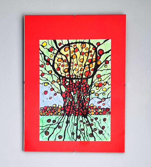 grafiki i ilustracje Neurografika Drzewo Mocy