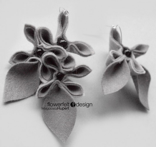 Szlachetne szarości FlowerFelt Design