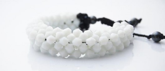 Bransoletka &quot;white crystals&quot; JS Jewelery
