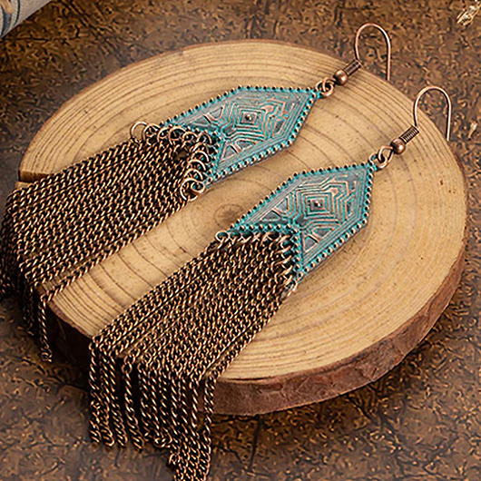 kolczyki - inne Kolczyki etno, boho, metalowe