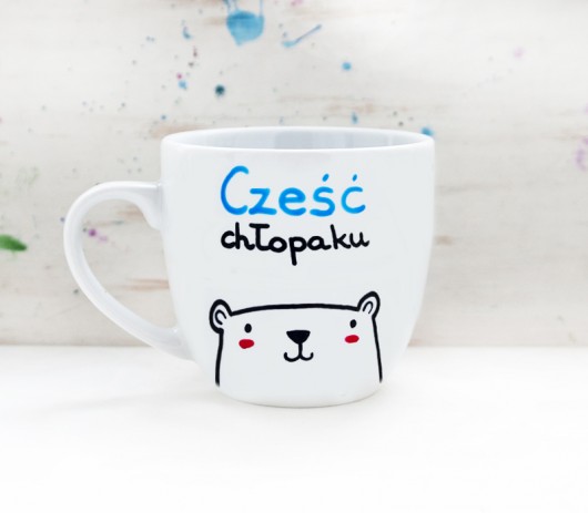 Cześć chłopaku - kubek XL miamilu