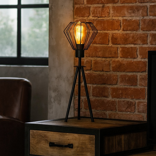 lampy stołowe Lampka nocna na 3 nogach FERRARA LOFT