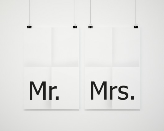 Plakaty Mr. Mrs.  beleco