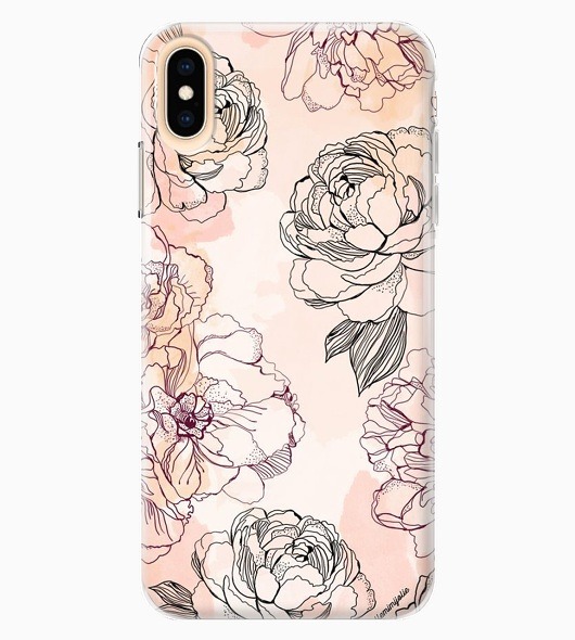 iPhone | CLEAR etui case guma  - SC243 Caseline  etui na telefon