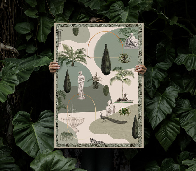 plakaty Plakat Secret Gatden  50x70 cm