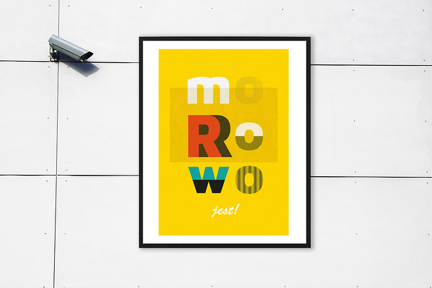 plakaty Plakat z napisem Morowo jest!