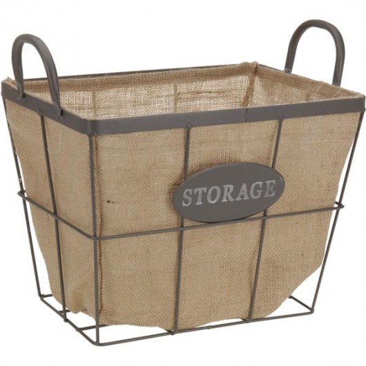 Kosz metalowy STORAGE MIA home