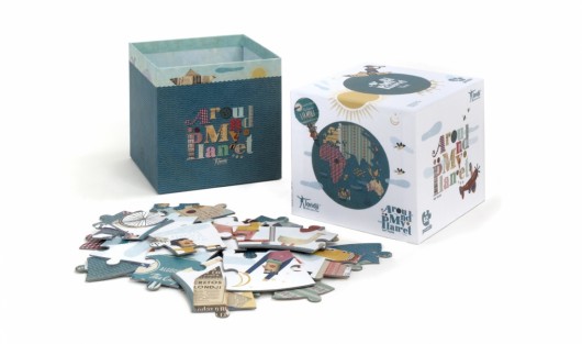 Puzzle dwustronne AROUND MY PLANET Londji