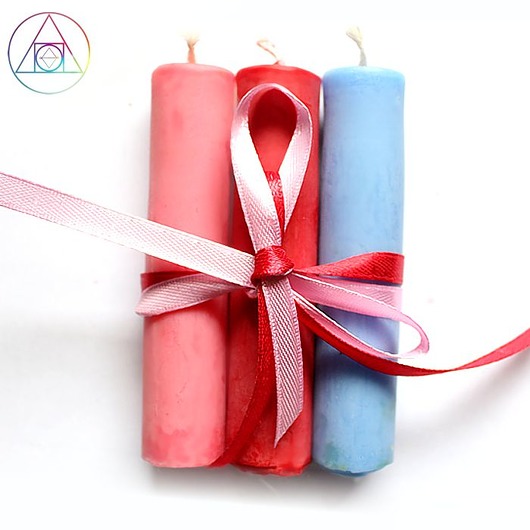 świeczniki i świece Serce Otwarte na Miłość