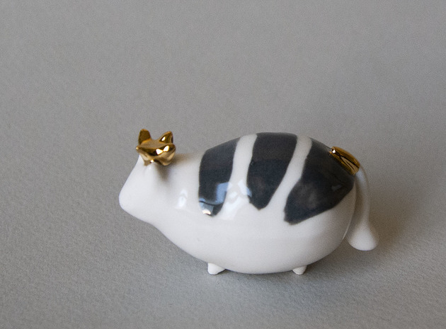 Kotka Lady dla Ewy Pangzi Ceramics