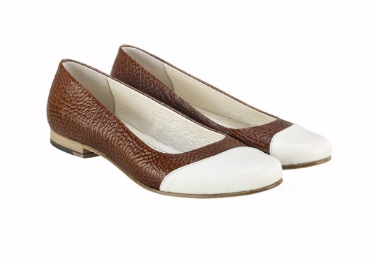 Nutty Magdalen Ballerina Rita Krzysiek HANDMADE SHOES