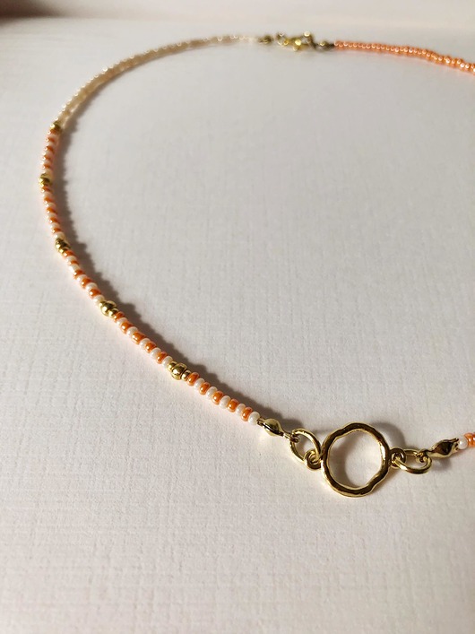 chokery Pomarańczowy choker