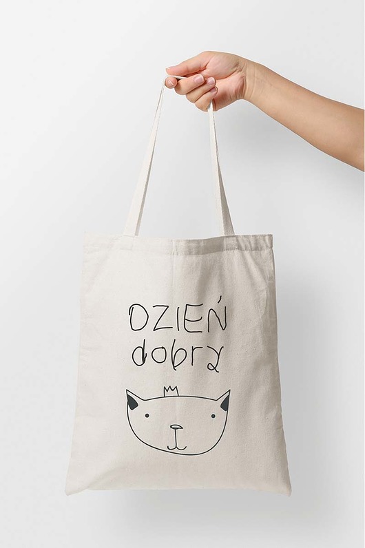torby na zakupy Eko torba. Kotecek - dzień dobry