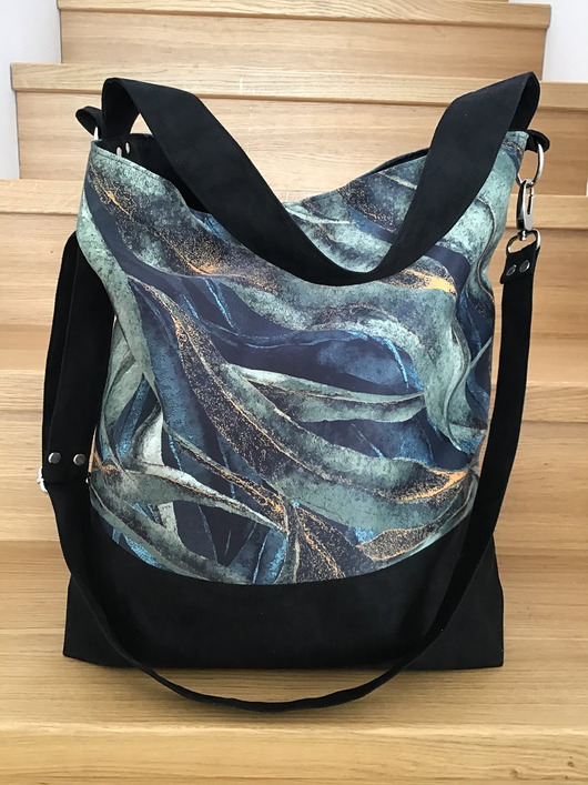 torby XXL Torba hobo XXL - print wodorosty
