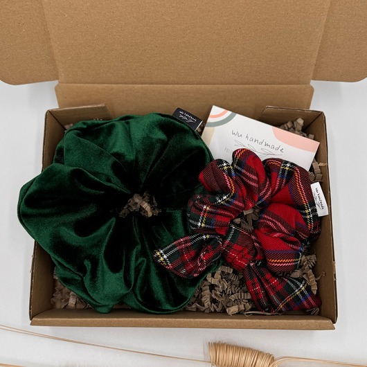 gumki do włosów Zestaw prezentowy na Boże Narodzenie