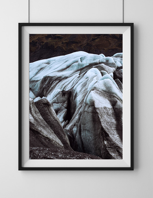 plakaty Lodowiec, Islandia, plakat, fotografia