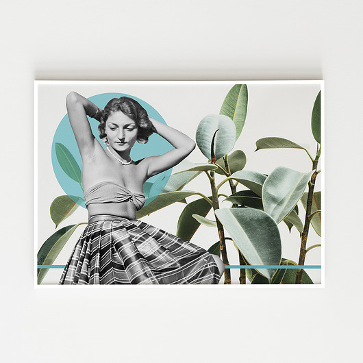 grafiki i ilustracje Ilustracja botaniczna / Figowiec