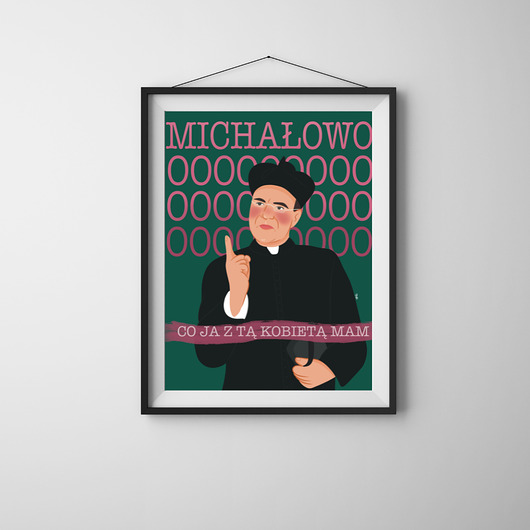 grafiki i ilustracje Plakat "Ranczo"