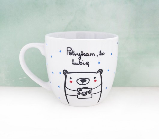 Pstrykam, bo lubię - kubek XL miamilu