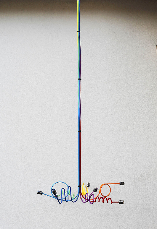 lampy wiszące Lampa "chaos" 200 cm długości