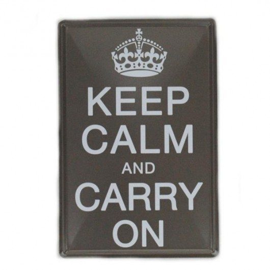 Szyld metalowy Keep Calm MIA home