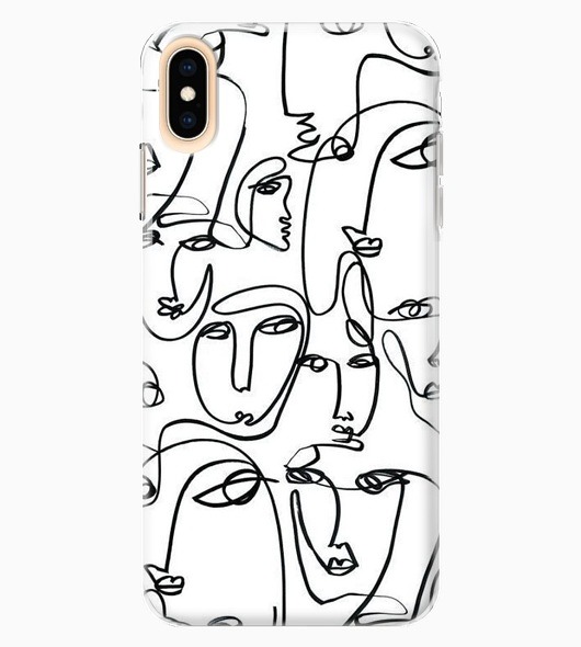 iPhone | CLEAR etui case guma  - SC287 Caseline  etui na telefon