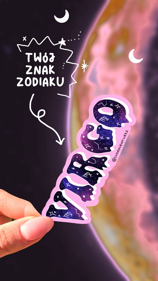 naklejki i wlepy Naklejka - Zodiak - Virgo 