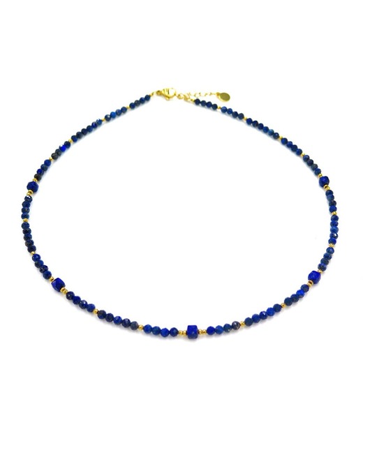 chokery Niebieski Naszyjnik Lapis Lazuli & Hematyt NUSA BLUE