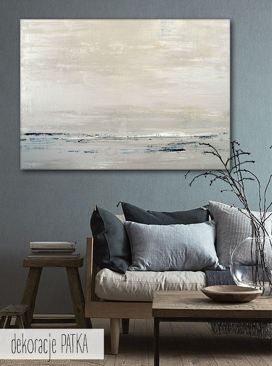 Obraz Abstrakcyjny - 140 cm szer. x 100 cm wys.  Dekoracje PATKA Patrycja Kita