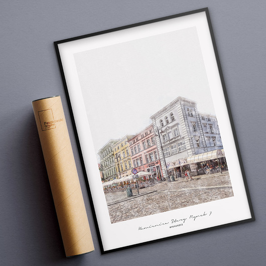 plakaty Plakat Bydgoszcz - Kamienica Stary Rynek 7