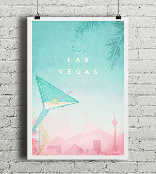 plakaty Las Vegas - vintage plakat